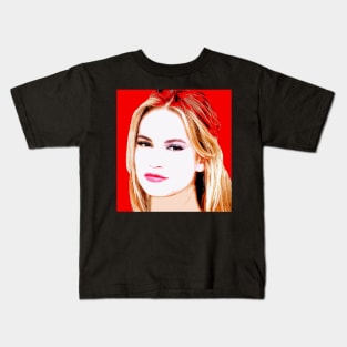 lily james Kids T-Shirt